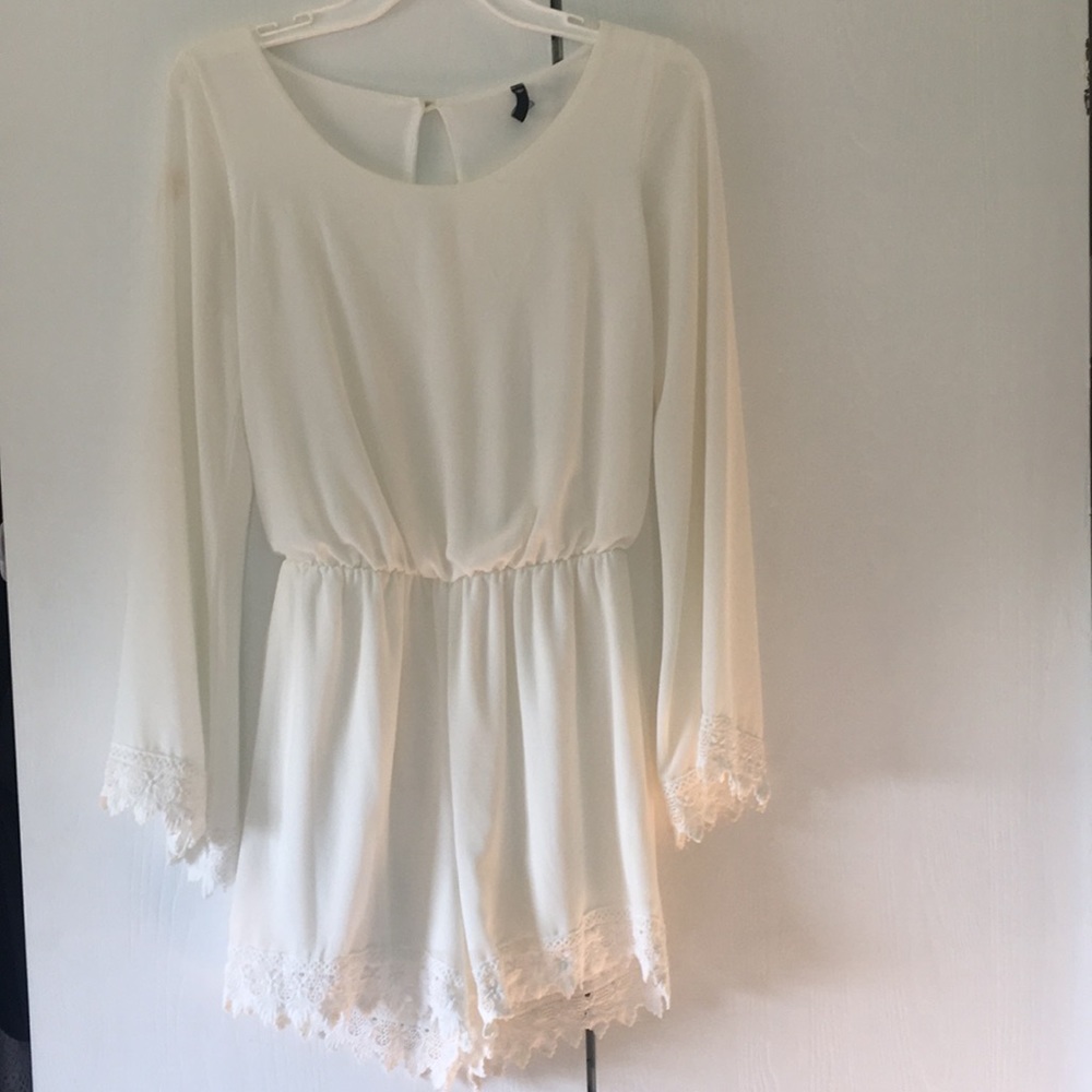 White Romper